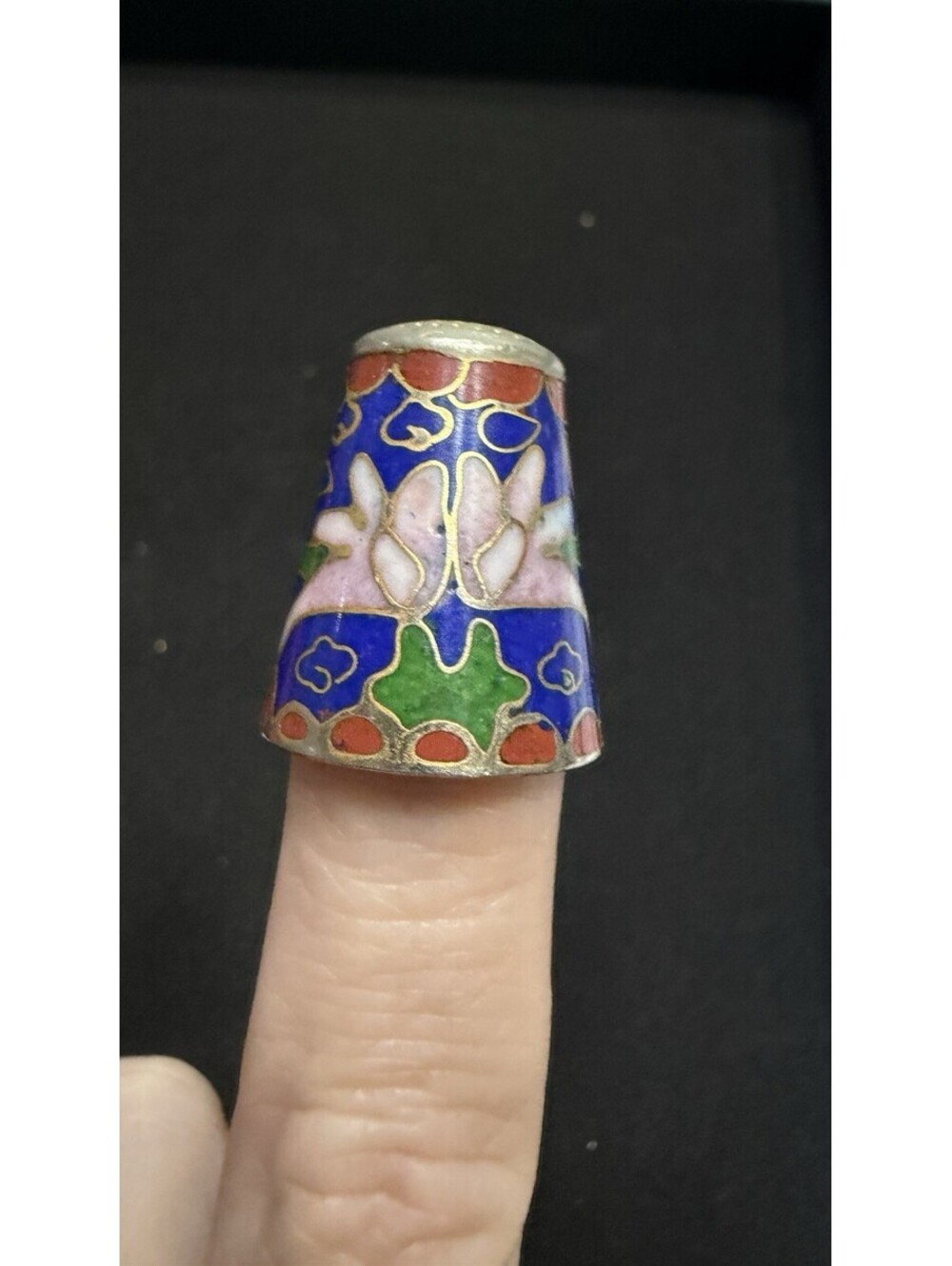 cloisonne thimble